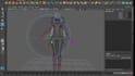 rig, animate, clean up your 3d character in blender or maya for games and film