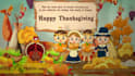 create thanksgiving funny video greeting card