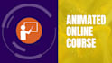 make an animated online course