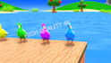 create long slide game animal crossing kids video