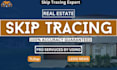 do skip tracing for real estate business using tlo