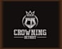 design modern clothing, monogram, crown, jewelry logo