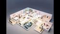 do 2d and 3d floor plans, interior design with realistic render