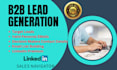 do b2b lead generation, linkedin leads, business leads, email list building