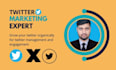 do organic twitter marketing to increase your account