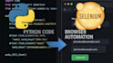do web scraping , data extraction using python selenium