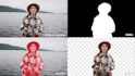 do professional rotoscoping, green screen remove