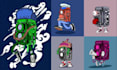 do unique 2d nft art collection