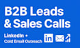generate qualified b2b leads, book sales, with linkedin