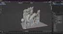 model stl file for 3d printing prototype and custom print ready model