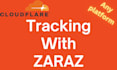 implement cloudflare zaraz and cloudflare worker server side tracking