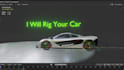 rig your car or bike 3d model in blender