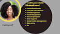 be your full time and reliable virtual assistant