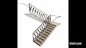 model and render any staircase or architectural detail in 3d