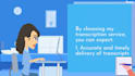 do english transcription for you