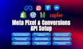 setup meta pixel and conversions API setup