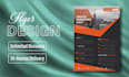 design customize flyer design and template