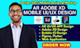 craft ar mobile UI UX app design figma adobe xd design website dashboard design