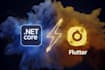 make multiplatform dot net core or flutter android or IOS or desktop mobile app