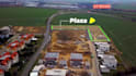 edit real estate video with motion tracking, motion graphics