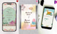 design wedding invitation, digital invitation for any event