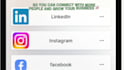 setup linktree bio link landing page, remove bad link for social media