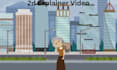 2d animated video, 2d animation video, cartoon animation, 2d anime fighting