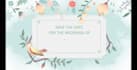 do wedding invitation video