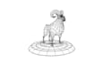 make 3d cartoon character of your model