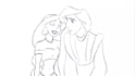 create 2d line art, 2d traditional animation, frame by frame, line art animation