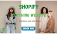 premium clothing shopify store design