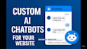 create an ai powered chatbot for websites and apps