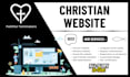 build christian website for church and ministry