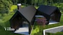 design modern barn houses with renderings