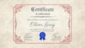 design a professional certificate