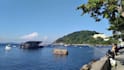 record 4k video walking tour on rio janeiro beach