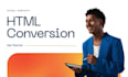 convert ur design to a pixel perfect responsive HTML and CSS website