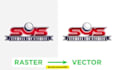 recreate image, redraw, vector tracing your logo 1 hour high quality