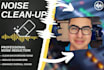 clean up the audio and sound in your video
