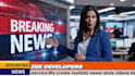create urgent breaking news videos for social media with news anchor