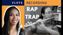 record a flute trap solo