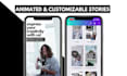 make animated, branded, reusable, engaging ig stories