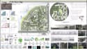 create and compose aesthitic architectural sheet and poster