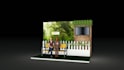design trade show booth, exhibition stall with realistic rendering