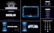 design a twitch overlay, panels, banners, offline screen and more