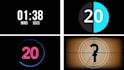 create custom countdown timer video and animations