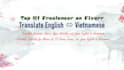 translate english to vietnamese 1000 words