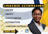 do profile optimization and outreach automation for quality b2b lead generation