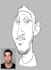 caricatures, like fair, black and white or color