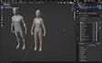 create 3d character poses, character rigging and animation
